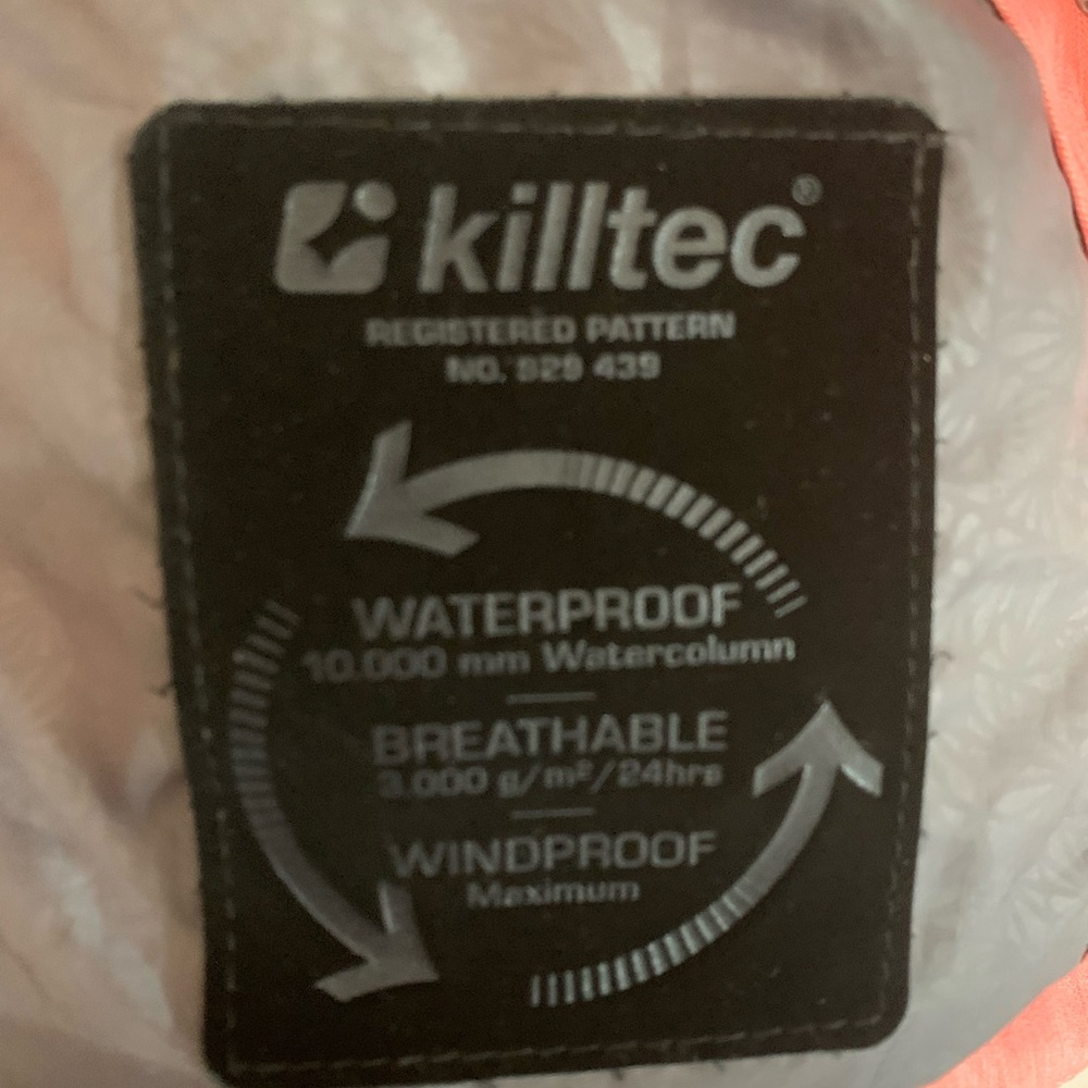 Pink Ski & Snow Jacket with Hood and Water-Resistant Finish - Picture 4 of 10